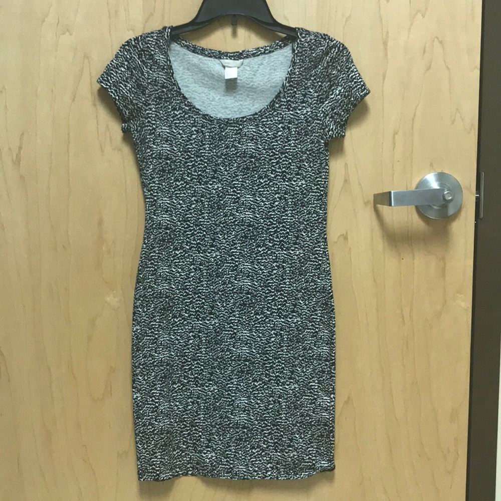 Black and white dress